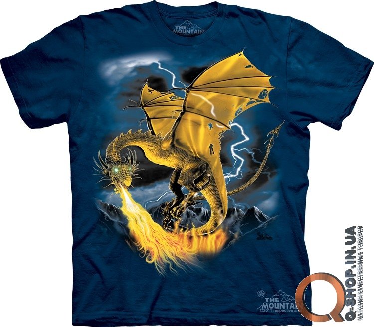 Футболка The Mountain - Golden Dragon