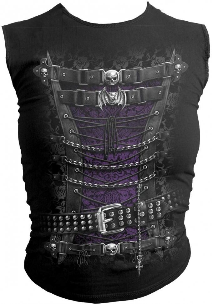 Женский топ без рукавов - WAISTED CORSET