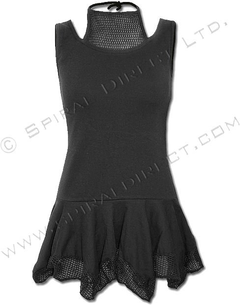 Платье в стиле рок - 2in1 MeshVest Dress