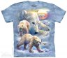 Футболка Mountain -  Sunrise Polar Bear Collage