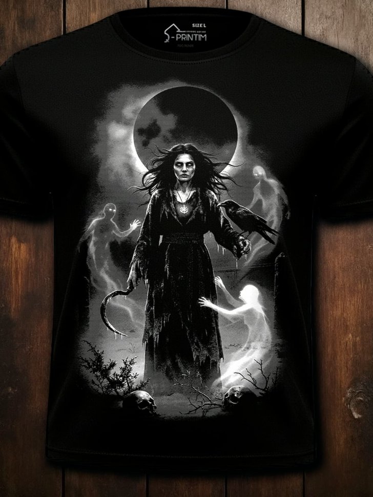 Футболка Q-Printim - Морена-Лунный Порог