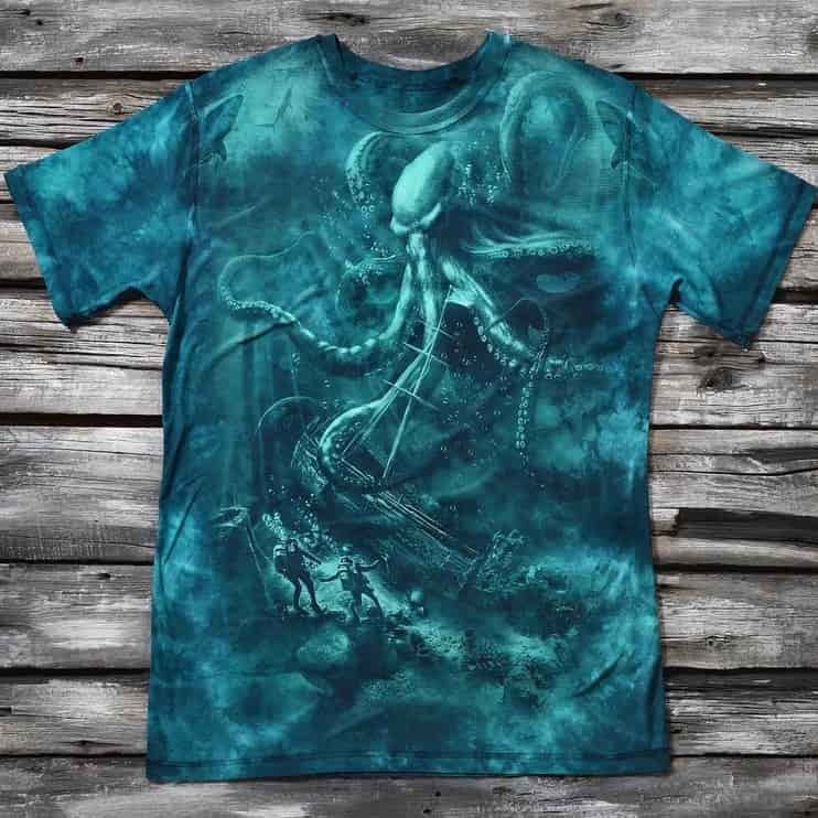 Мужская футболка Krasar Кракен