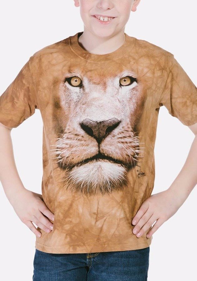 3D футболка Mountain  - Lion Face