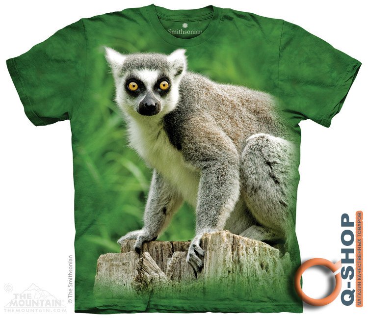Футболка Mountain 2015 - RING TAILED LEMUR