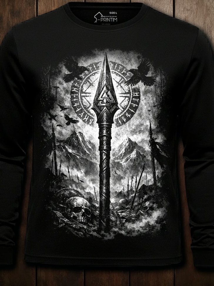 Лонгслив Q-Printim - Поле Брани