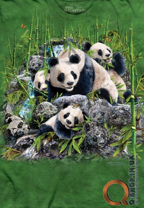 Футболка The Mountain - Find 13 Pandas