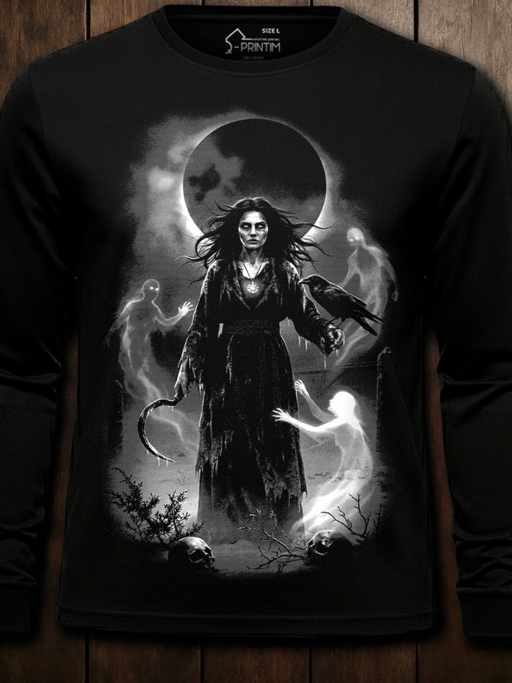 Лонгслив Q-Printim - Морена-Лунный Порог