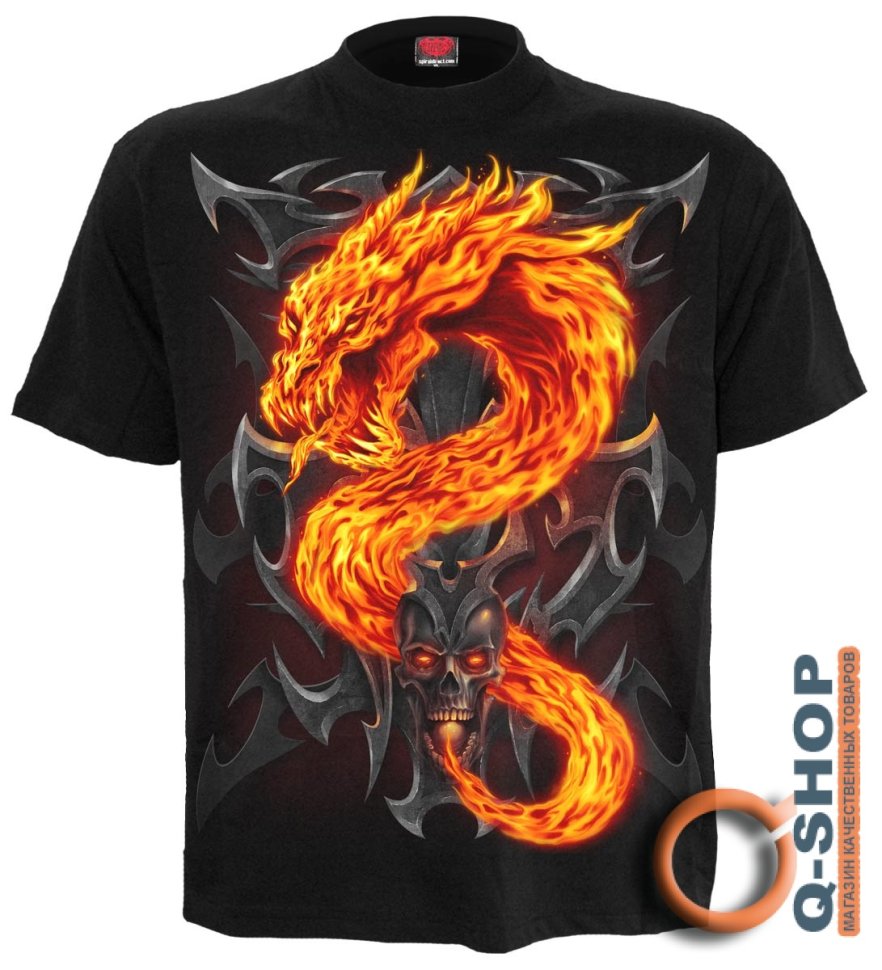 Детская футболка Spiral - FIRE DRAGON