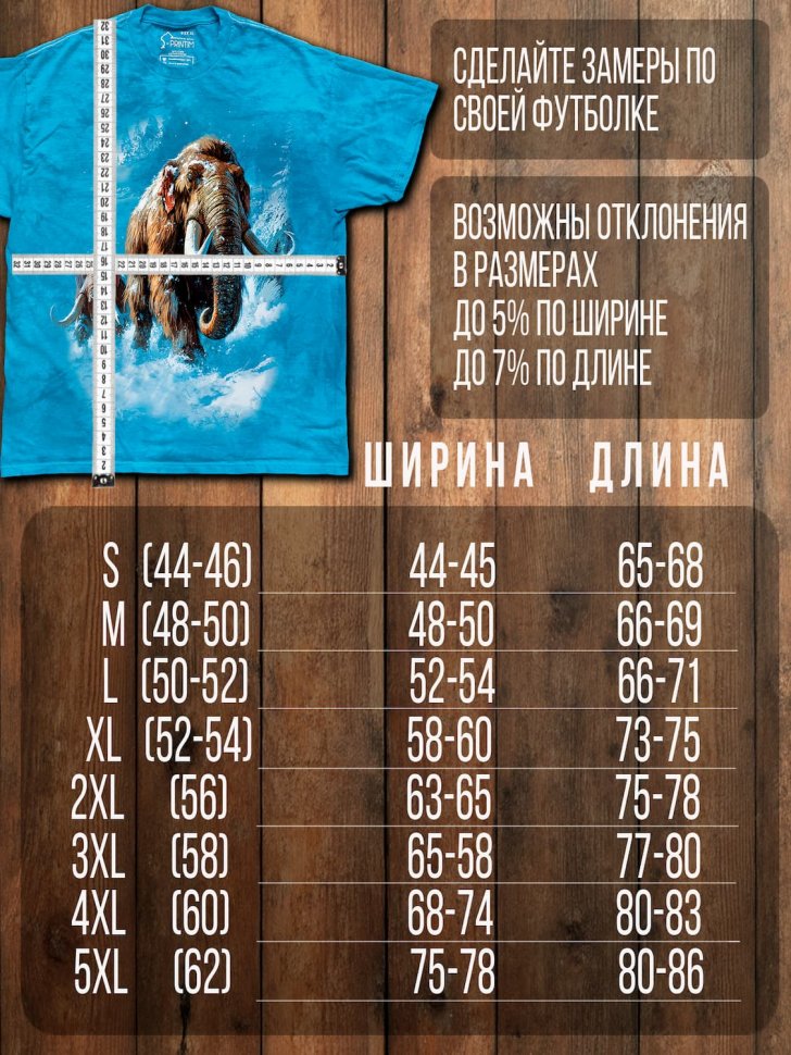 Футболка Q-Printim - Ледяная тропа