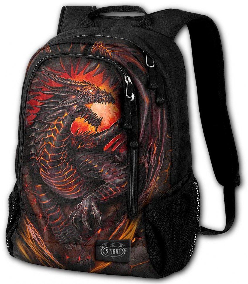 Молодежный рюкзак с карманом для ноутбука - DRAGON FURNACE