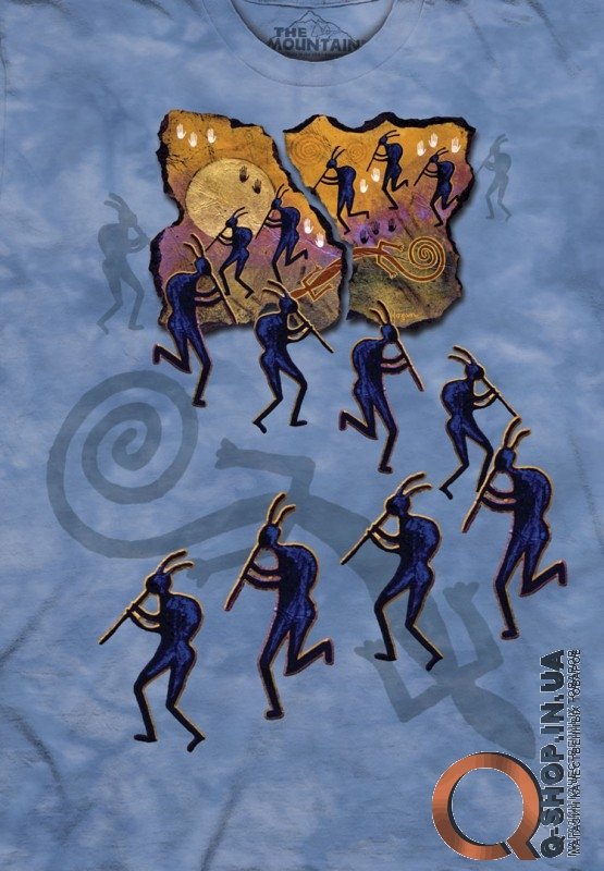 Футболка The Mountain - Kokopelli in Moonlight