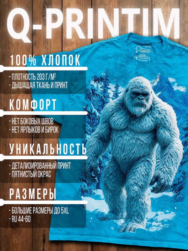 Футболка Q-Printim - Хозяин Снегов