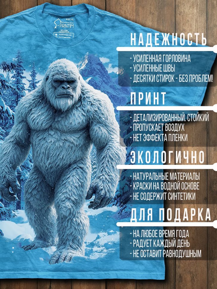 Футболка Q-Printim - Хозяин Снегов