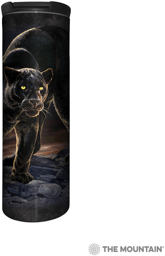 Термокружка Mountain - Panther Portrait