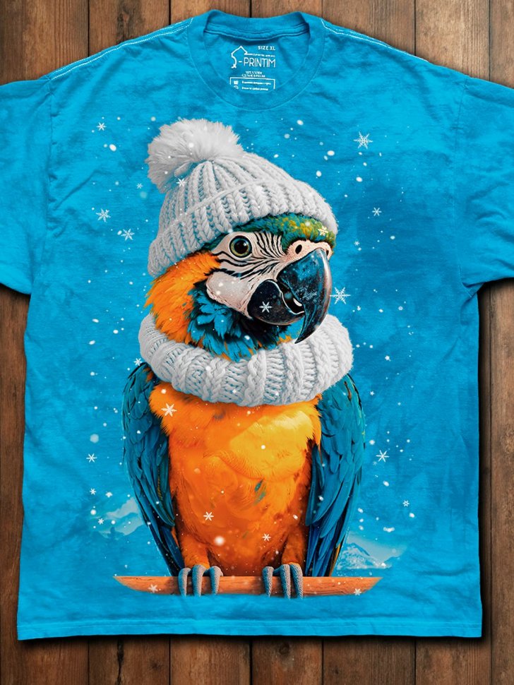 Футболка Q-Printim - Тропический Снегопад