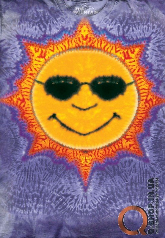 Футболка The Mountain - Sun Tie Dye