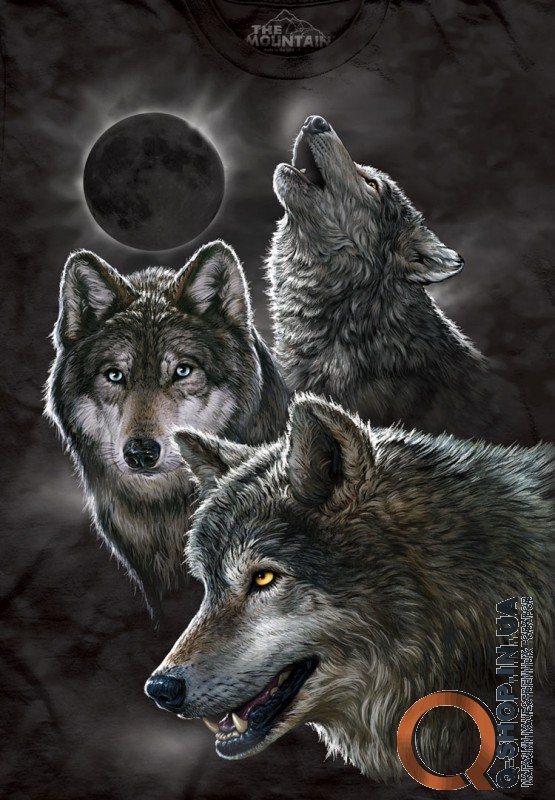 Футболка The Mountain - ECLIPSE WOLVES